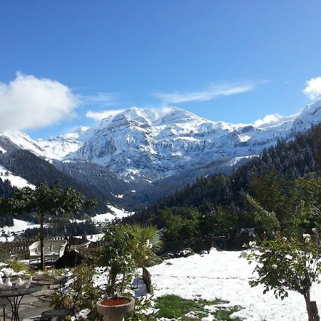 Bergluft Bed & Breakfast Lenk Dış mekan fotoğraf